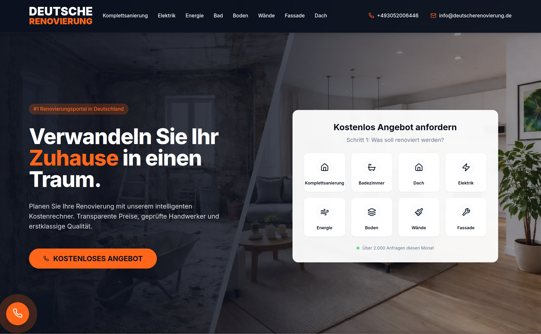 Deutsche Renovierung